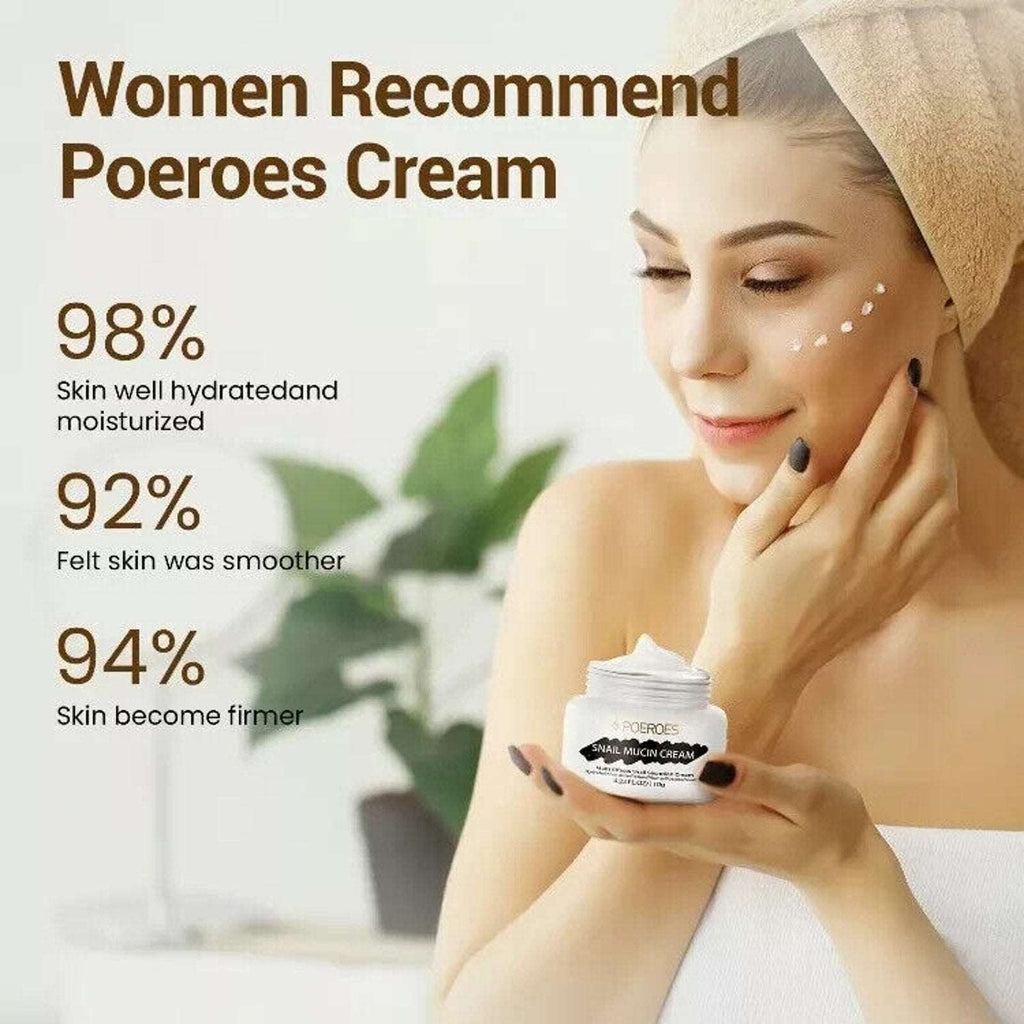 99.3% Snail Mucin Moisturizer Daily Face Anti-Wrinkle, Firming, Plumping, Repair
