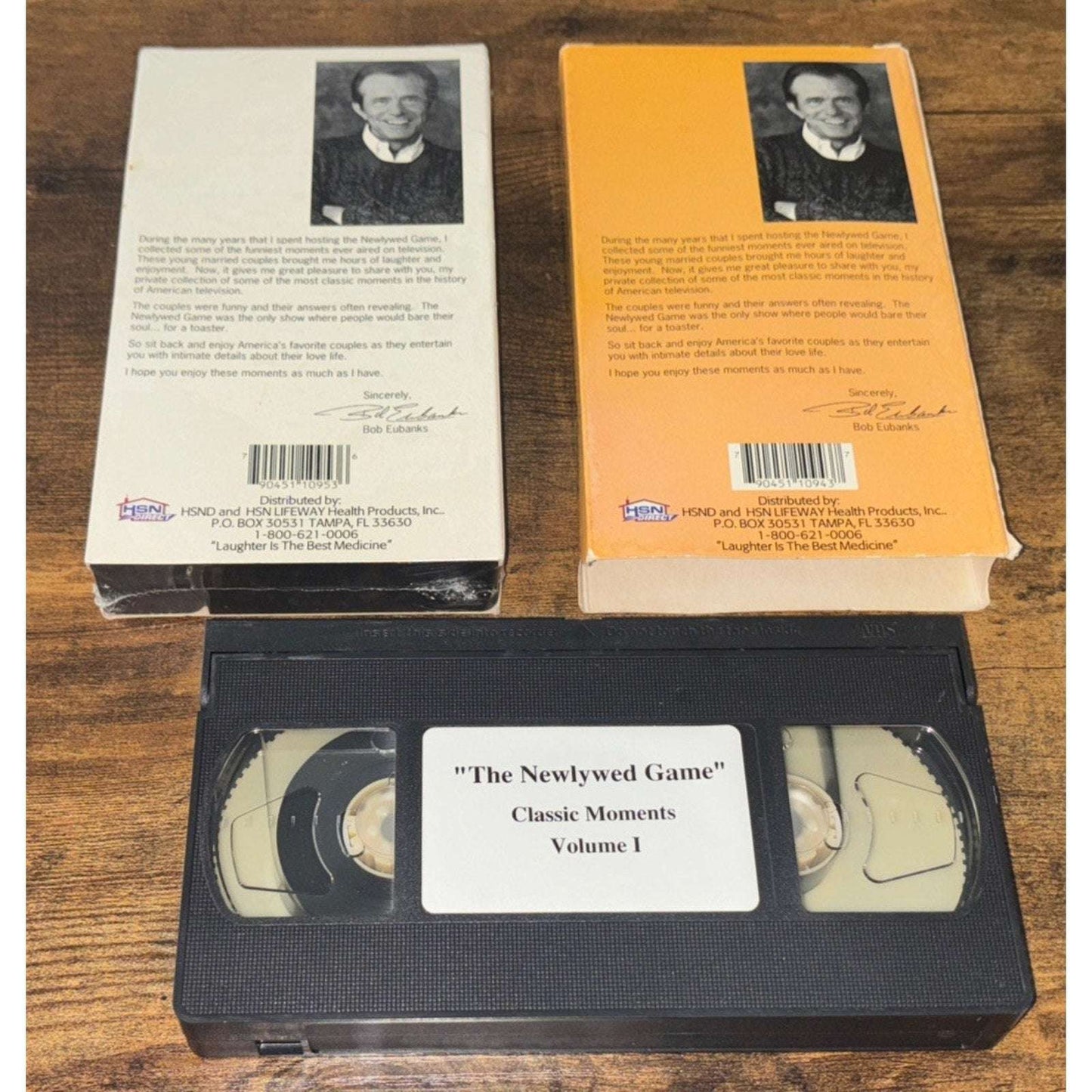 The Newlywed Game The Lost Episodes VHS OOP Rare Classic Moments Vol1 Bob Eubank