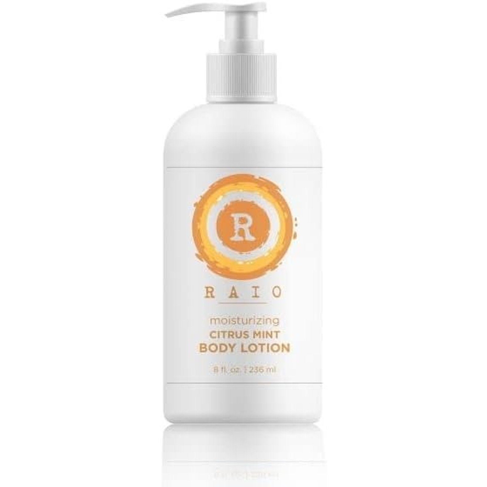 Raio Daily Moisturizing Body Lotion Citrus Mint Scent 8 fl oz with Pump
