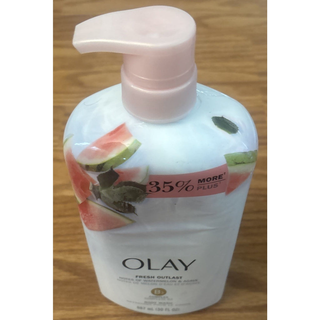 Olay Fresh Outlast VitaminB3 Complex Watermelon & Agave Hydrating Body Wash 30oz