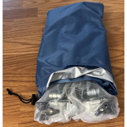 2Pk Universal Umbrella UPF50+ Sun Shade Adj Clamp Clip Beach Chair Wagon Sports