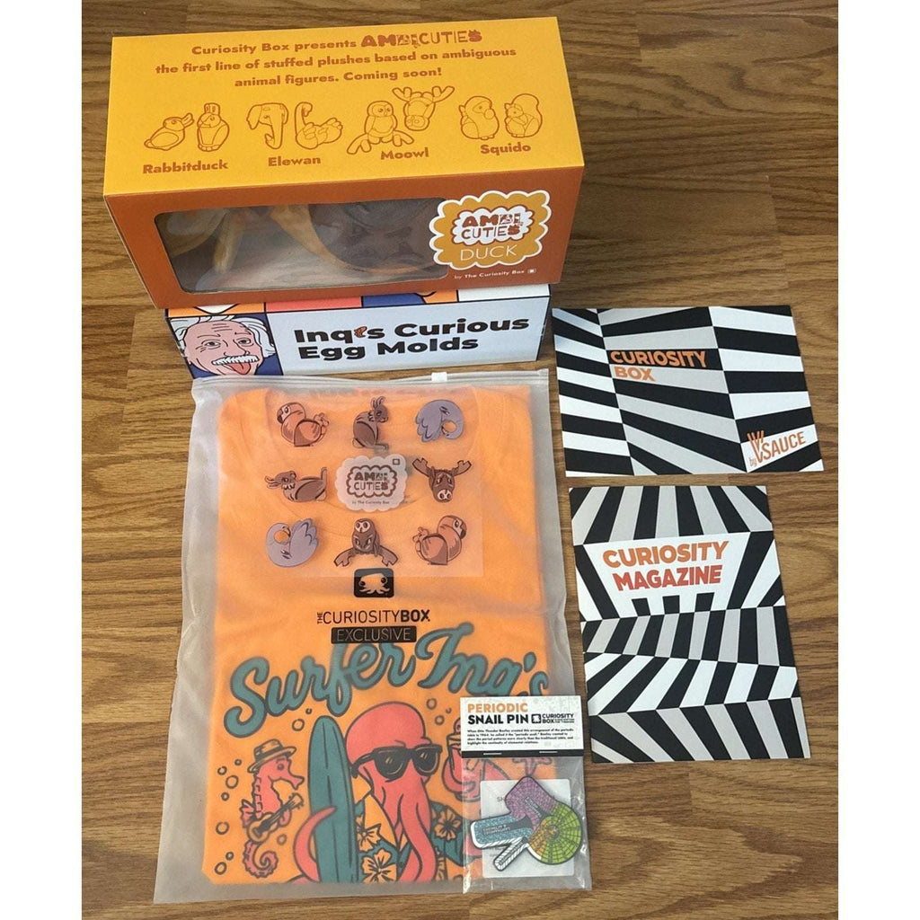 Curiosity Box by VSauce - Limited Edition - T-Shirt Size S Small