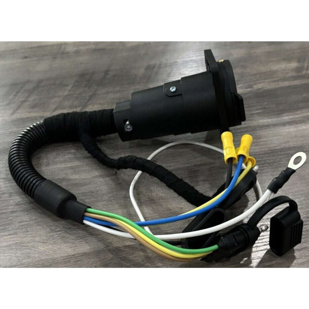 Multi-Tow 4-Way Flat to 7-Way RV Blade & 4-Way Flat Trailer Wiring Adapter Kit
