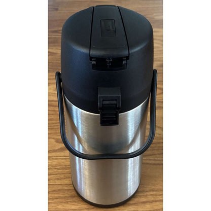 3L (102 Oz) Airpot Beverage Dispenser Insulated Coffee Carafe w/ Swivel Base