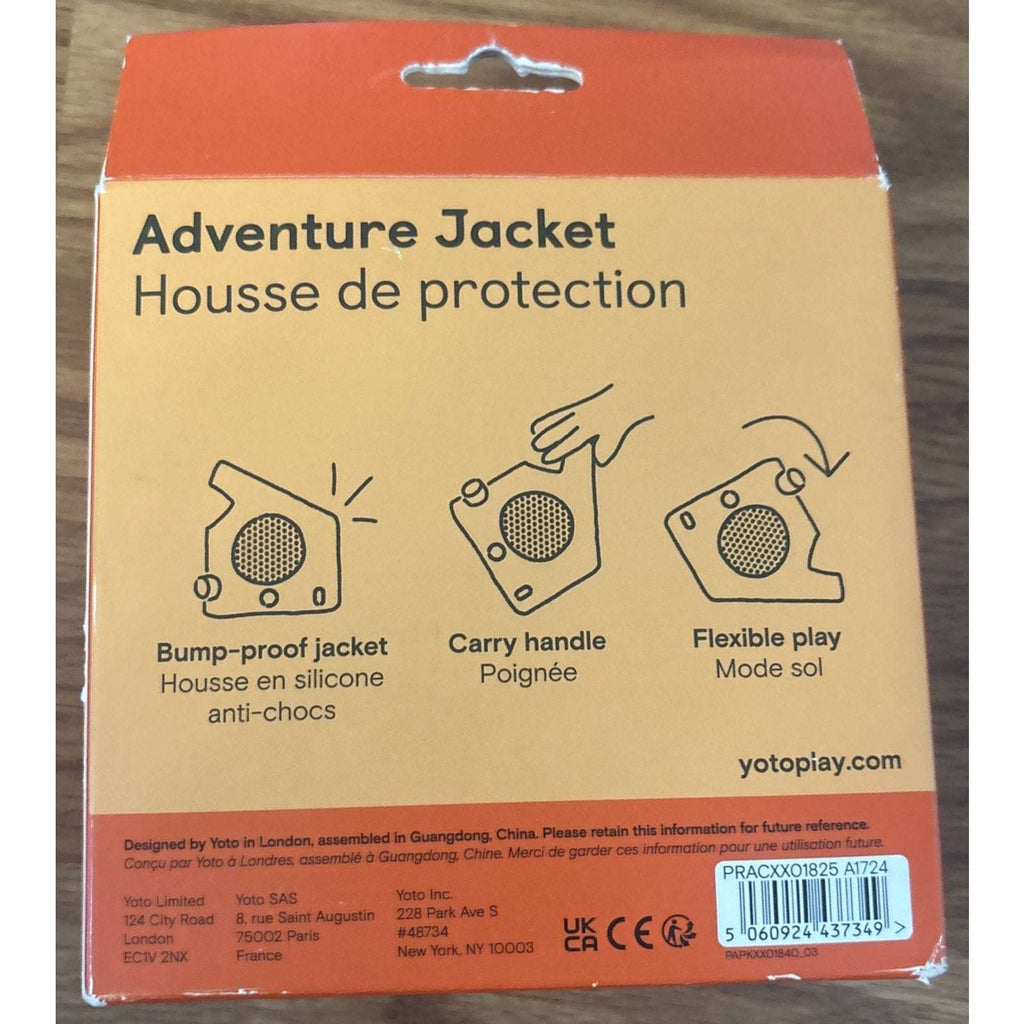 Yoto Player 3rd Generation Silicone Adventure Jacket w/ Carry Handle Fruit Punch