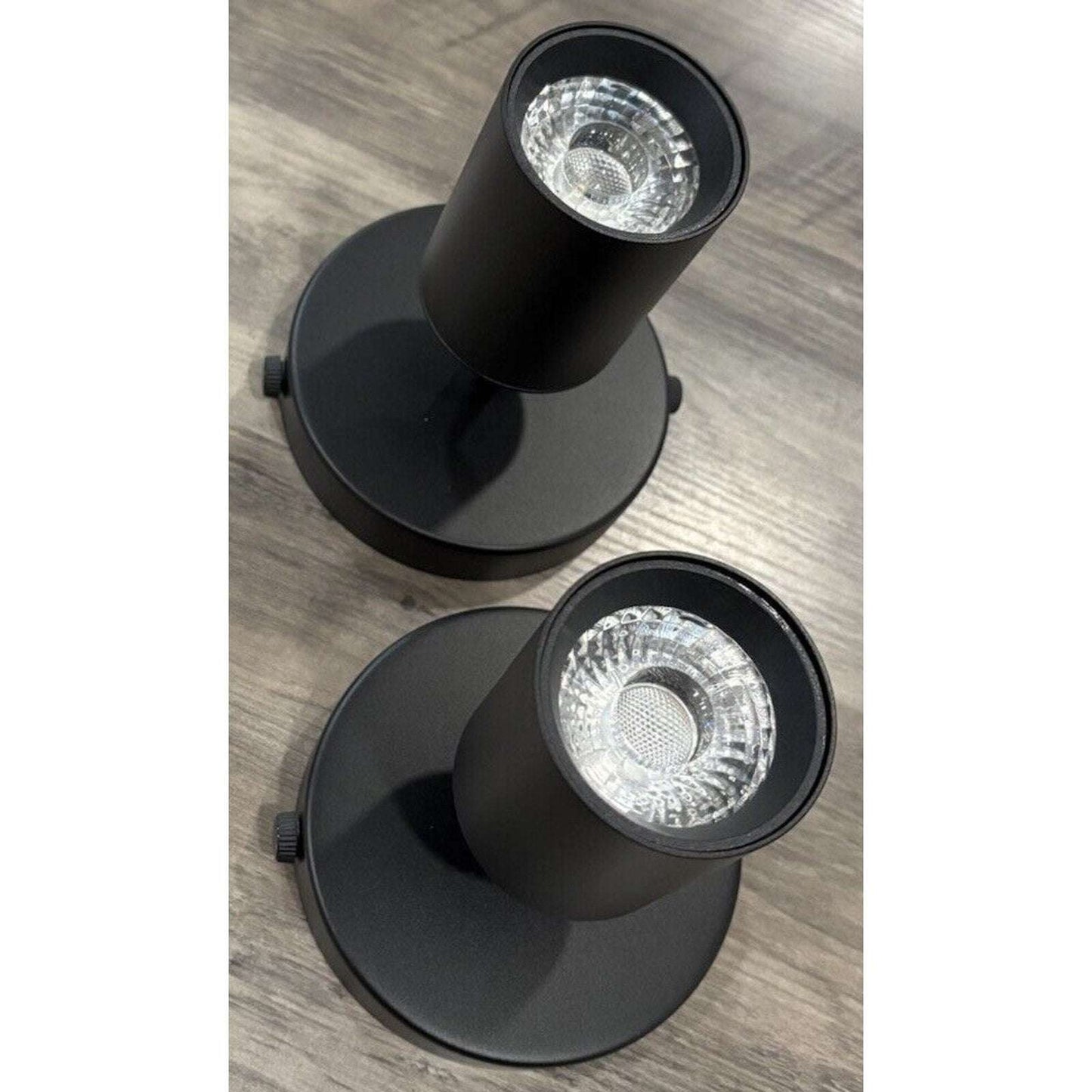 VANoopee 10W Dimmable Flicker Free Ceiling Flush Mount Adjustable Spotlight 2Pk