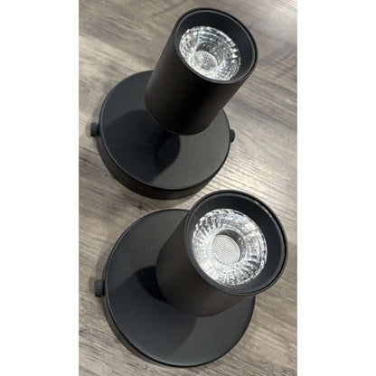 VANoopee 10W Dimmable Flicker Free Ceiling Flush Mount Adjustable Spotlight 2Pk