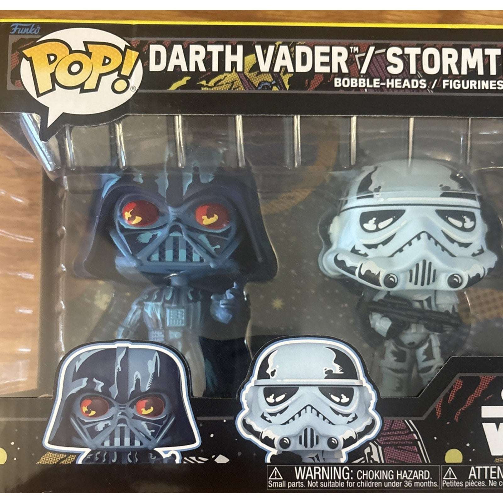 Funko Pop Star Wars 4 Pack Darth Vader Stormtrooper C3PO Luke Skywalker Target