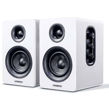 Sanyun SW208 3" Active Bluetooth 5.0 3D Surround Sound Speakers 60W Carbon Fiber
