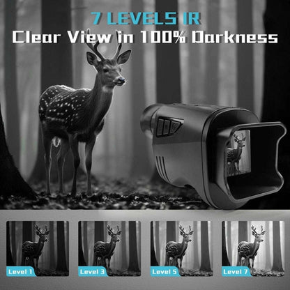 1080P Night Vision Monocular 16X Digital Zoom Infrared IR Goggles 12MP Hunting
