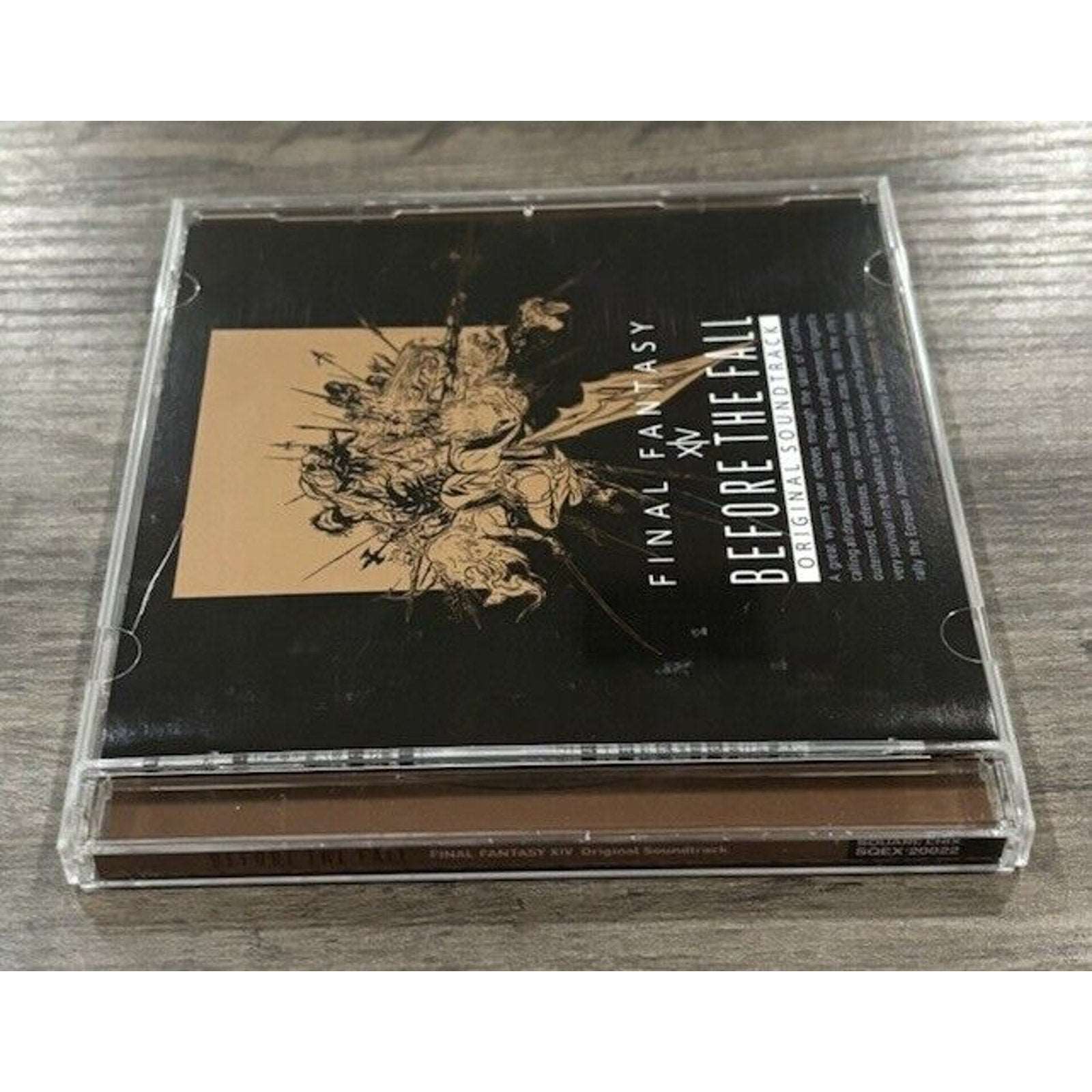 BEFORE THE FALL FINAL FANTASY XIV Original Soundtrack Blu-ray Japan SQEX-20022
