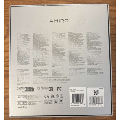 AMIRO Spectra 5 in 1 LED Light Therapy Mask Contour with Blue, Green, Red