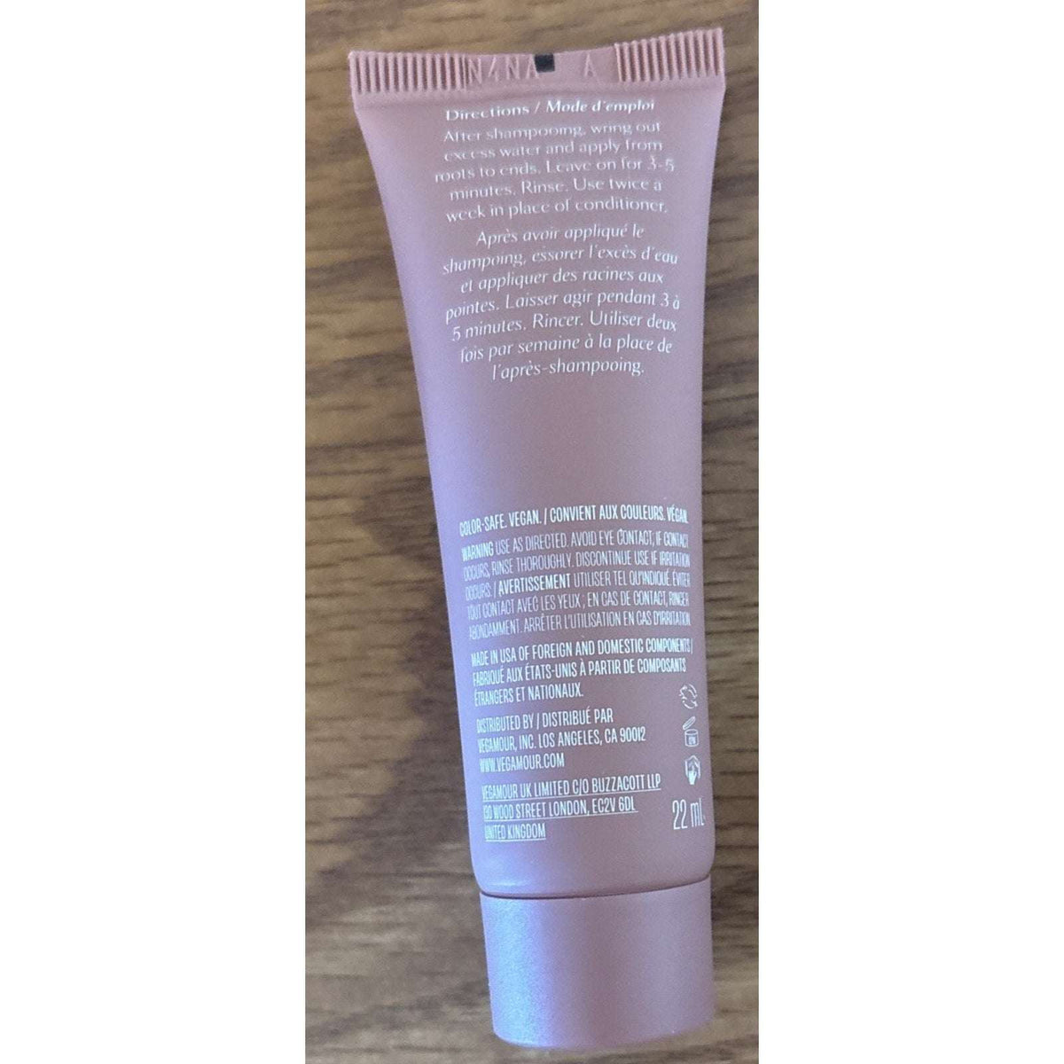 VEGAMOUR Shampoo Conditioner Hair Repair Mask Sephora Beauty Insider Travel Set