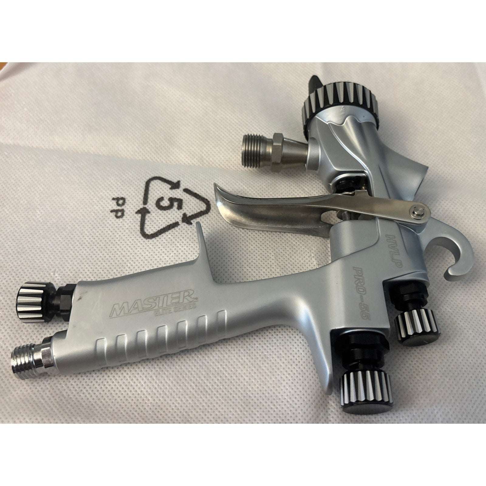 Master Elite PRO-55 HVLP Automotive Paint Pressure Feed Spray Gun 1.2mm Tip
