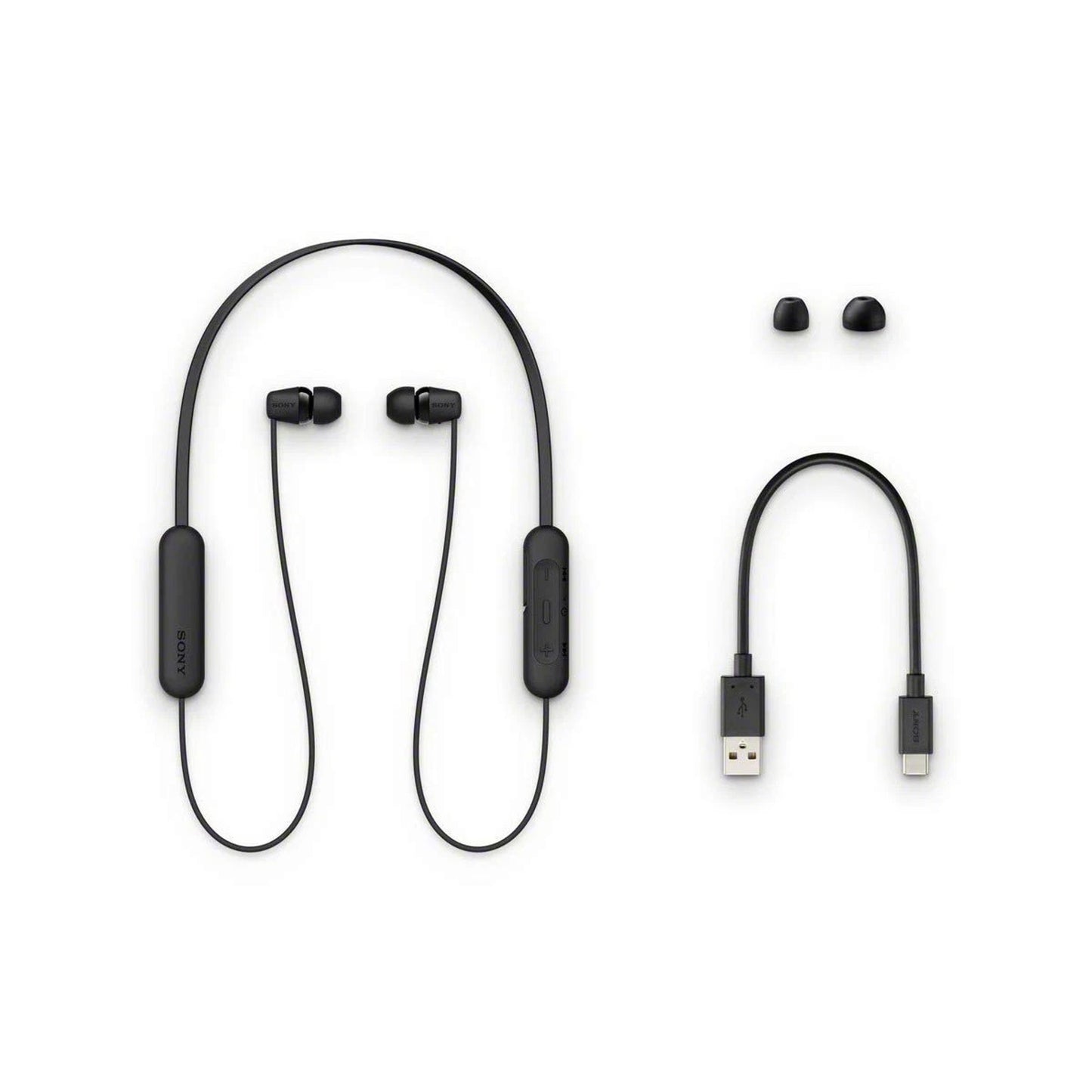 Sony WI-C200 Wireless In-ear Stereo Magnetic Headset Earbuds BT5.0 Calls w/ Mic