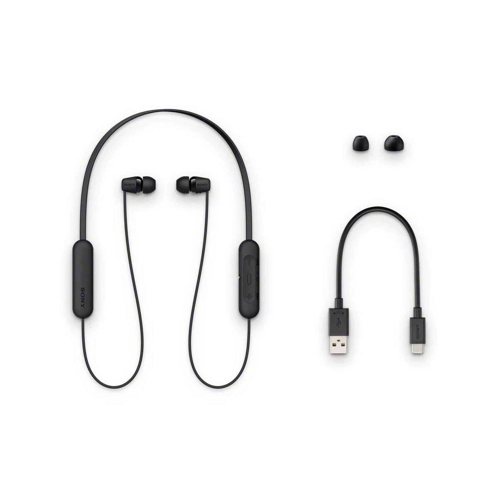 Sony WI-C200 Wireless In-ear Stereo Magnetic Headset Earbuds BT5.0 Calls w/ Mic