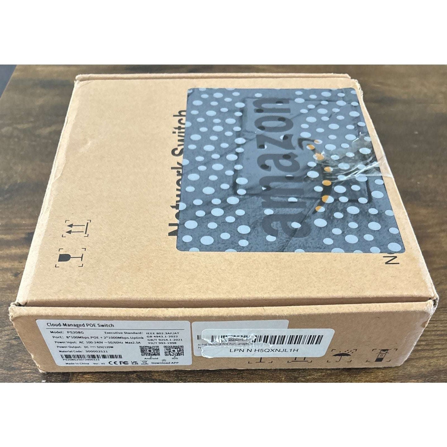 STEAMEMO 10-Port Cloud Managed PoE+ Switch 8 PoE+ Ports @120W & 2 Uplink Ports