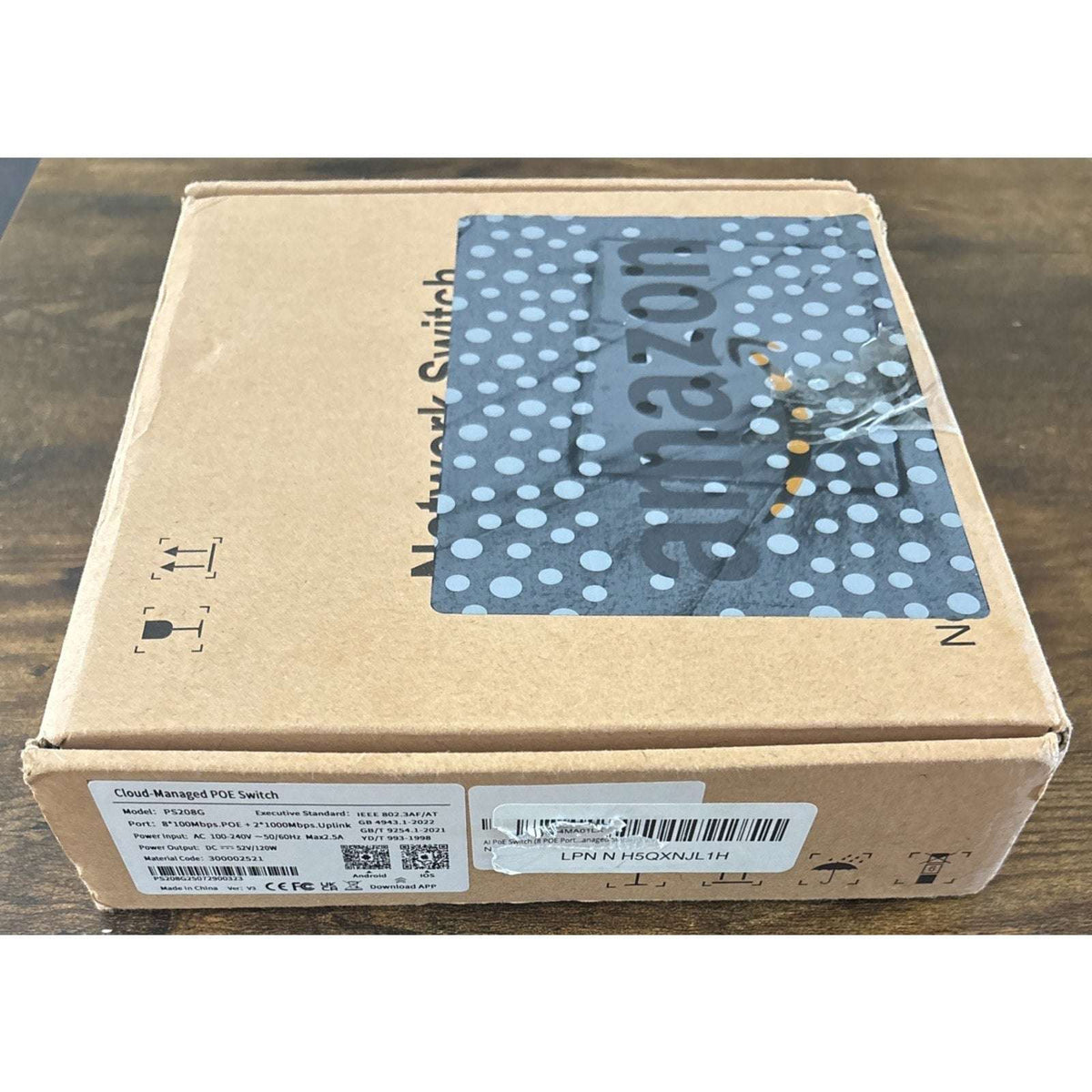STEAMEMO 10-Port Cloud Managed PoE+ Switch 8 PoE+ Ports @120W & 2 Uplink Ports