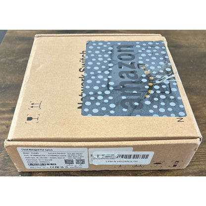 STEAMEMO 10-Port Cloud Managed PoE+ Switch 8 PoE+ Ports @120W & 2 Uplink Ports