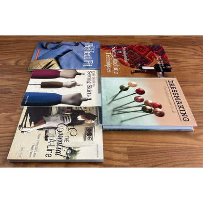 5 Sewing Books Dressmaking: The Indispensable Guide, Essential A-Line, Perfect F