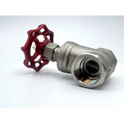 1" NPT Stainless Steel Gate Shut Off Valve Water Oil Gas Plumbing & HVAC Systems