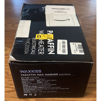 Electric Paraffin Wax Machine for Hands and Feet - Home Spa Kit Wax Mitts Liners