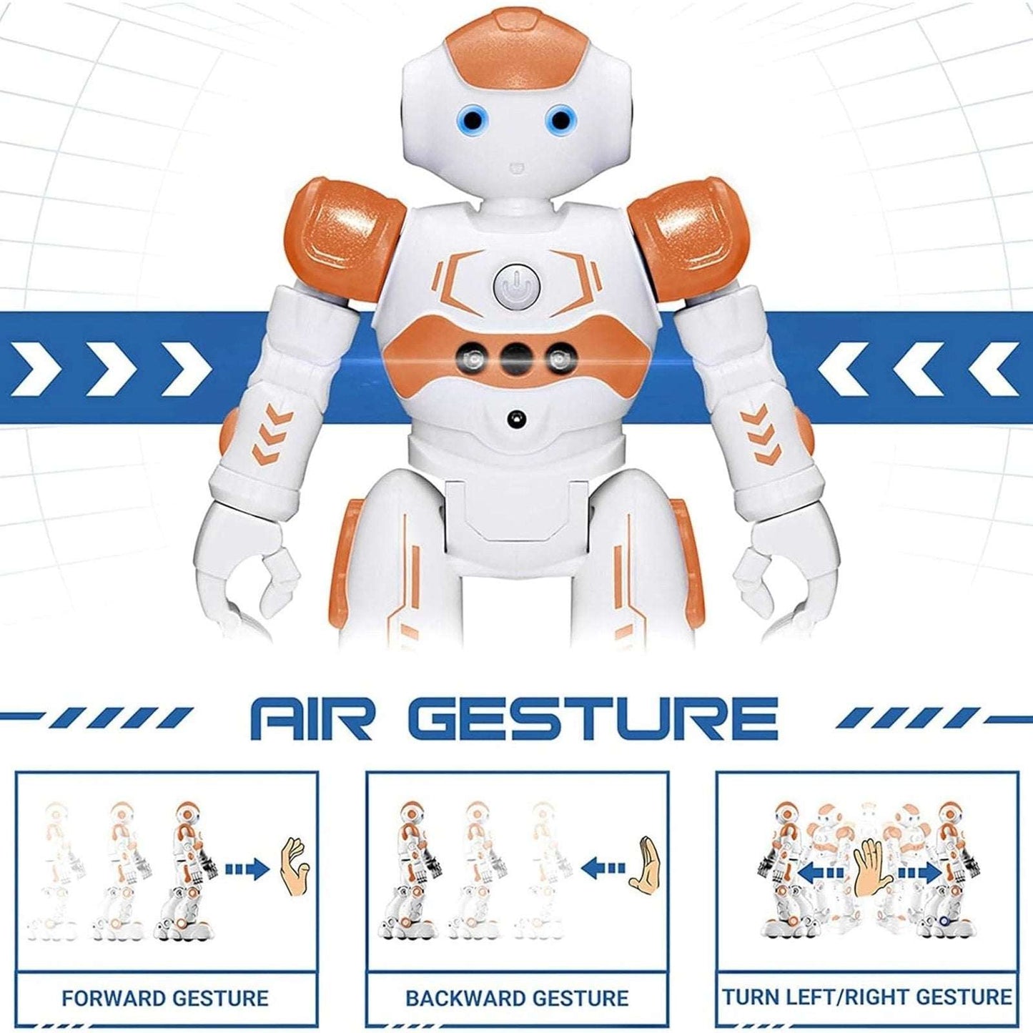 KingsDragon RC Smart Robot, Air Gesture & Sensing Programmable Remote Dance Walk