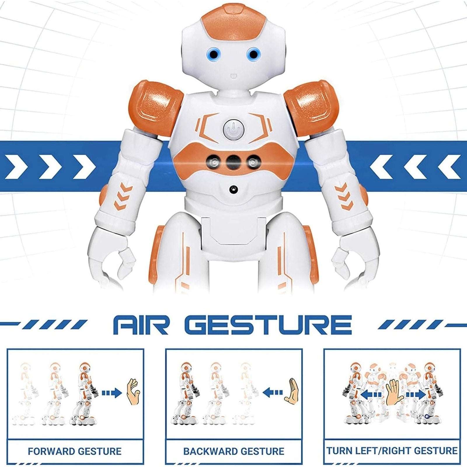 KingsDragon RC Smart Robot, Air Gesture & Sensing Programmable Remote Dance Walk