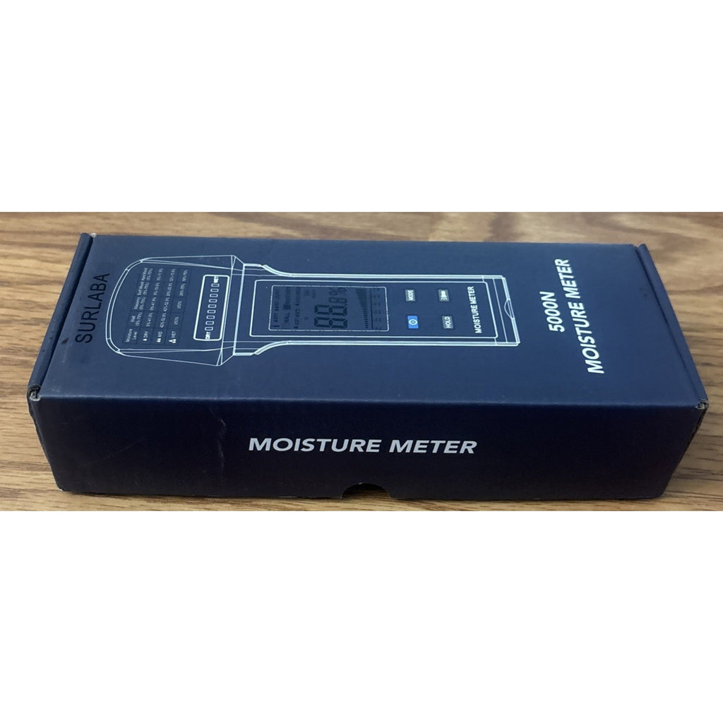 Pinless Wood Moisture Meter – Drywall, Mold & Lumber Moisture Detector with LCD