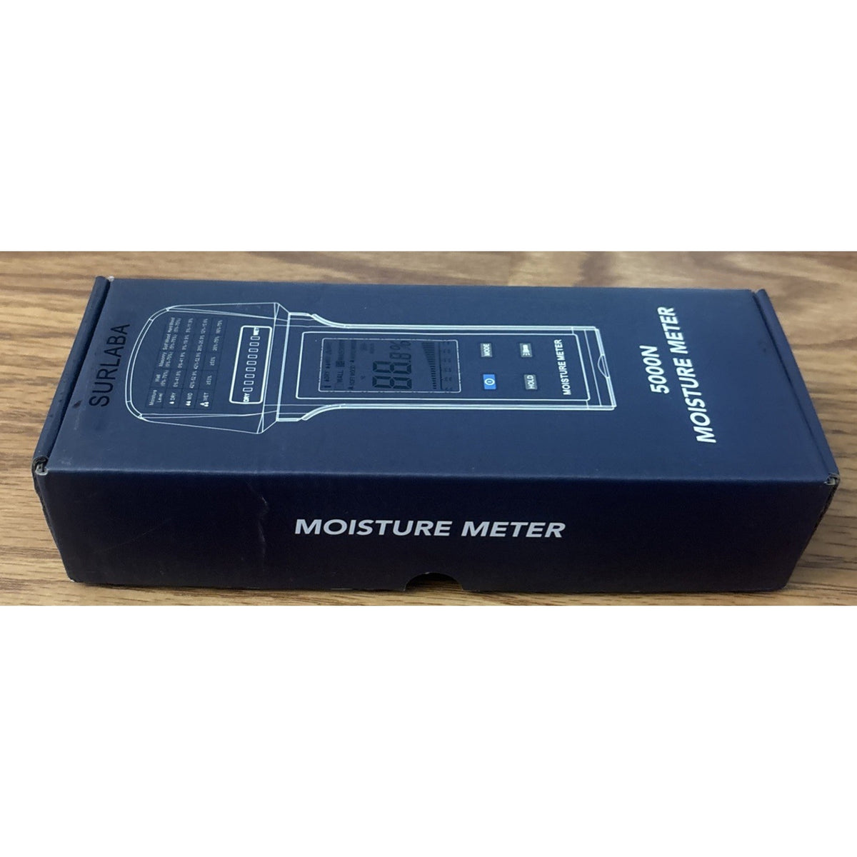 Pinless Wood Moisture Meter – Drywall, Mold & Lumber Moisture Detector with LCD