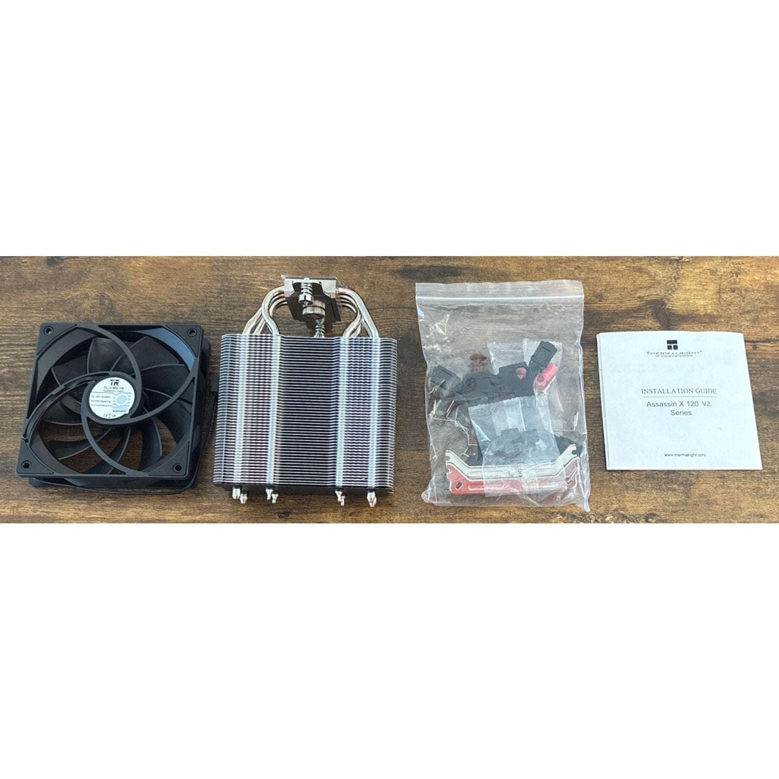 Thermalright Assassin X 120 V2 RYZEN CPU Fan Cooler w/ Heatsink 1500RPM AM5/AM4