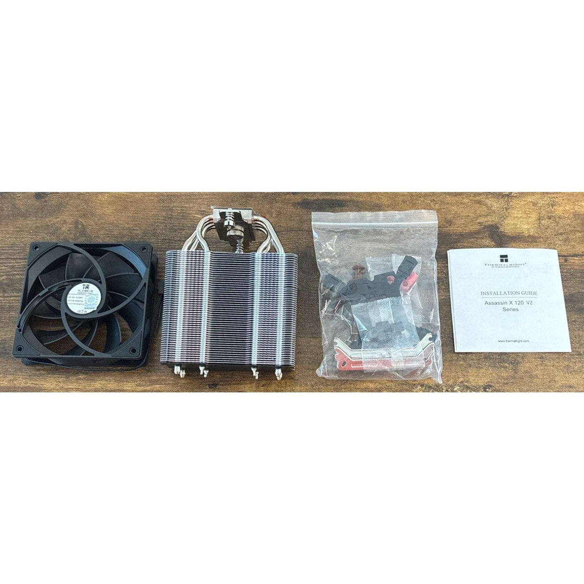 Thermalright Assassin X 120 V2 RYZEN CPU Fan Cooler w/ Heatsink 1500RPM AM5/AM4