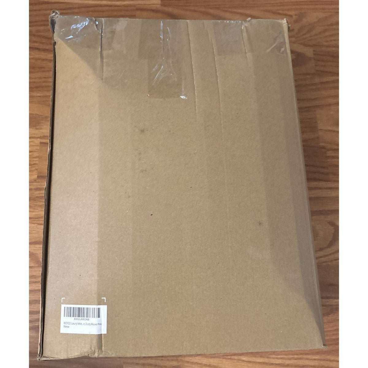 RECYCO Luxury Velvet Quilt Set Full Queen Size Bedding Ultra Soft in Dusty Mauve