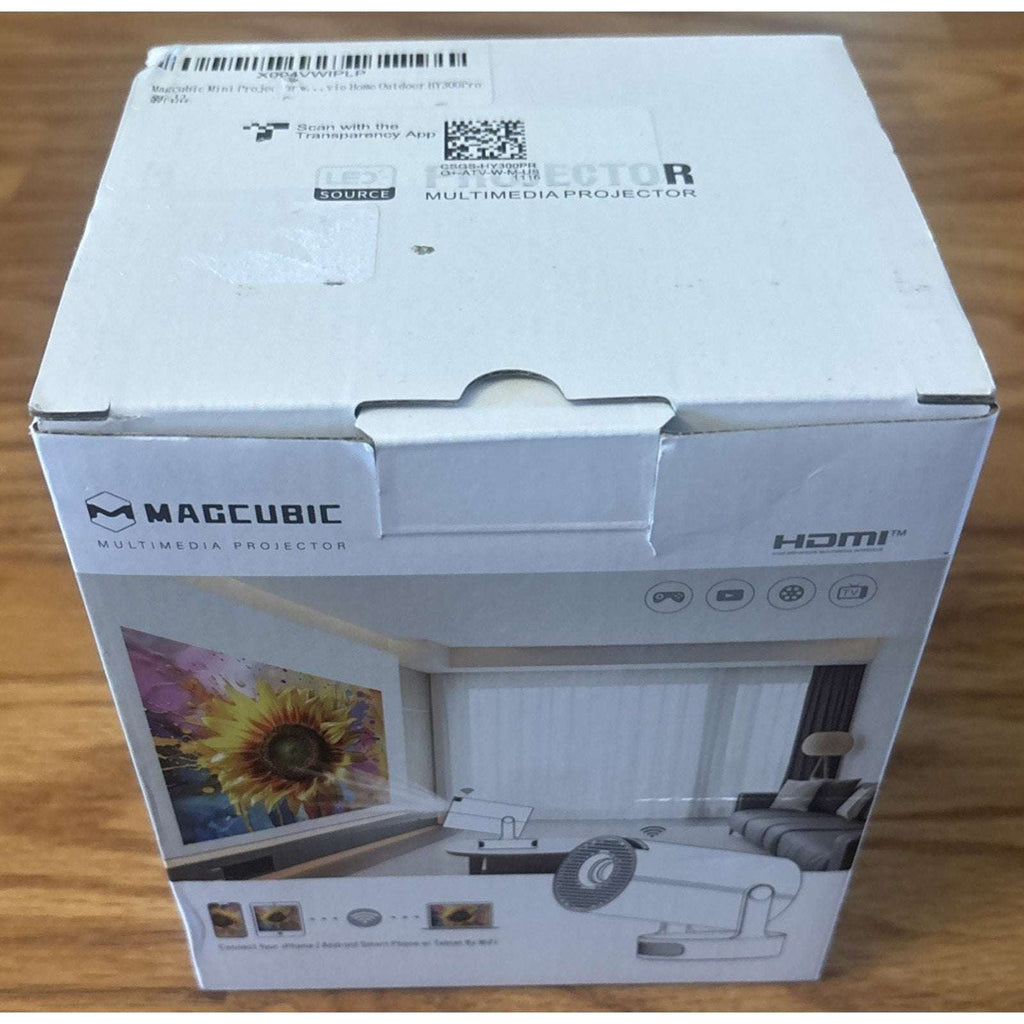 Magcubic HY300 Pro + Projector 8K 720P with 5W Speaker Android 14 8000 Lumens
