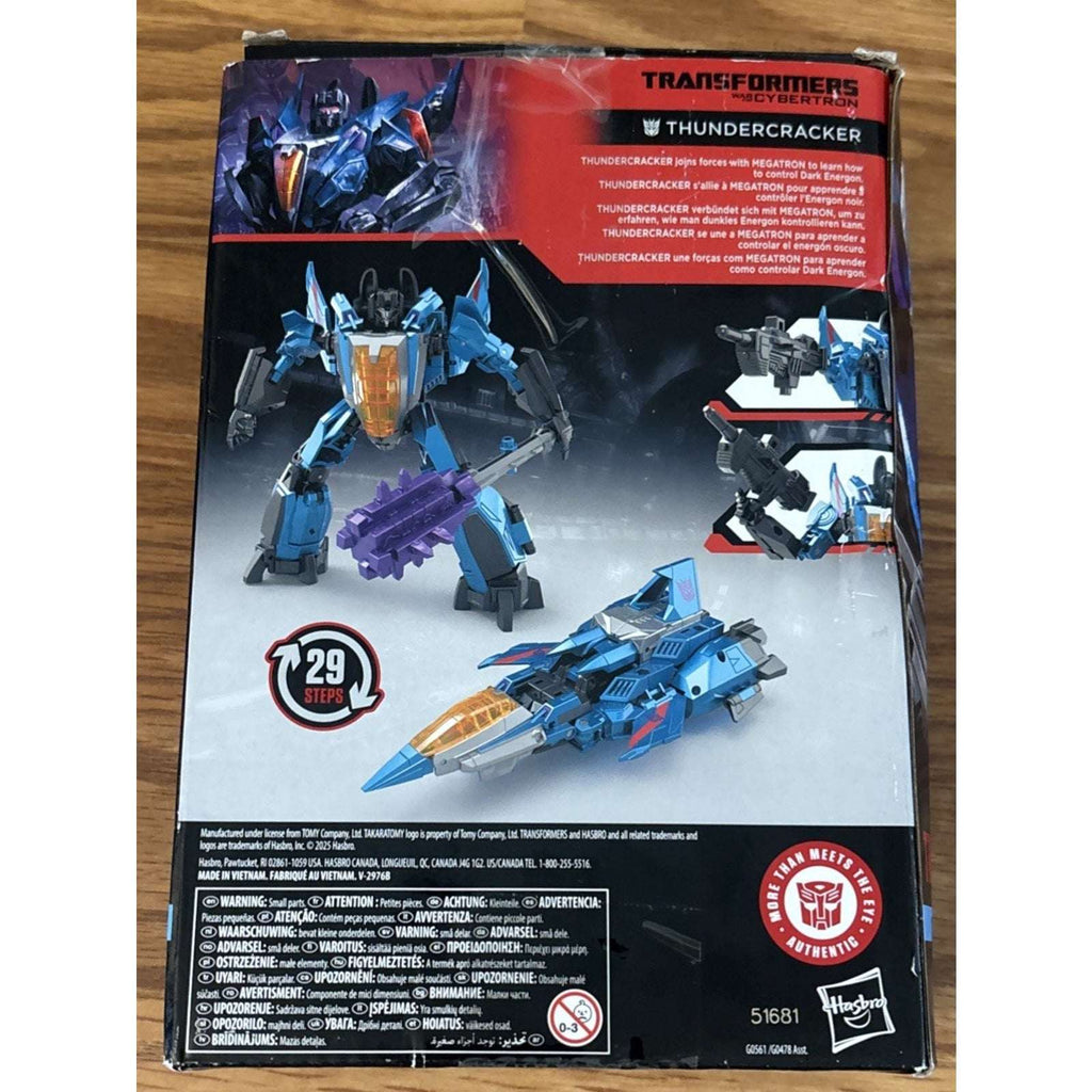 Transformers Studio Series Gamer Edition #05 Thundercracker WFC G0561 Hasbro OB