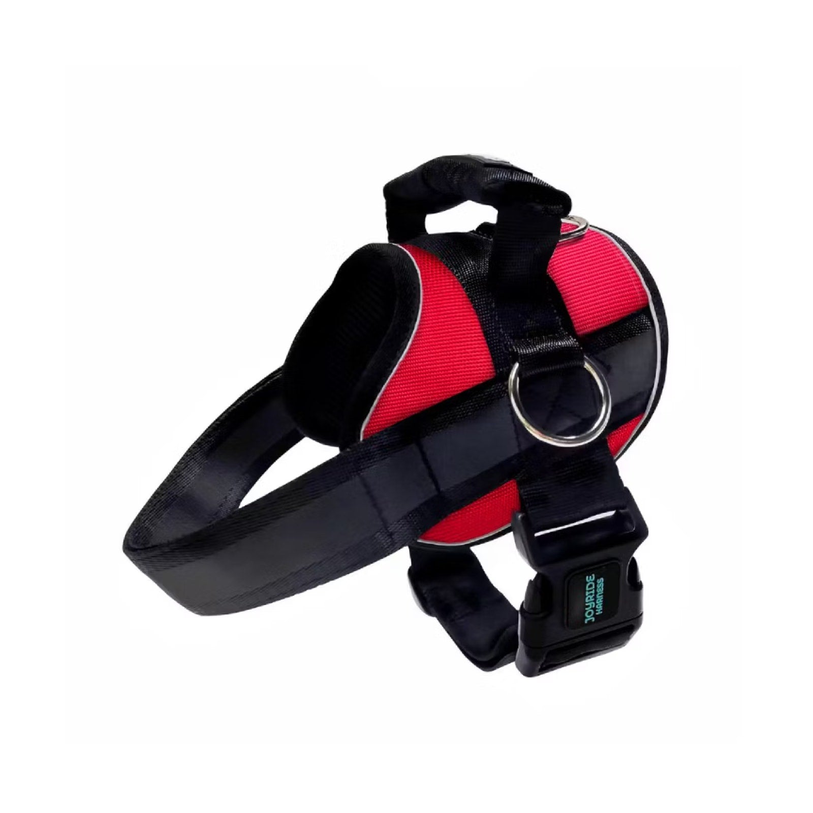Joyride No Pull Pet Harness Adjustable Reflective Padded with Handle XL Red