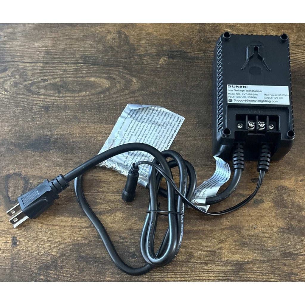 SUNVIE 100W Low Voltage Landscape Transformer Outdoor Lights Timer Photocell