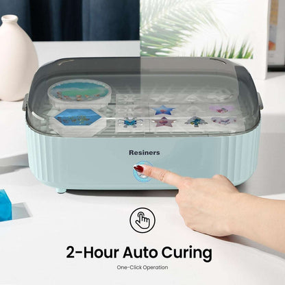 Resiners Smart Resin Curing Machine Cure Air w/ AI Smart Thermostat & Auto Timer
