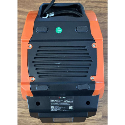 VacLife Air Compressor Tire Inflator w/ LED Light and Digital Display 12V DC