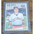 1989 FLEER #132 TOM BROOKENS MIKE HEATH Error Cards - TIGERS - Pack to Sleeve