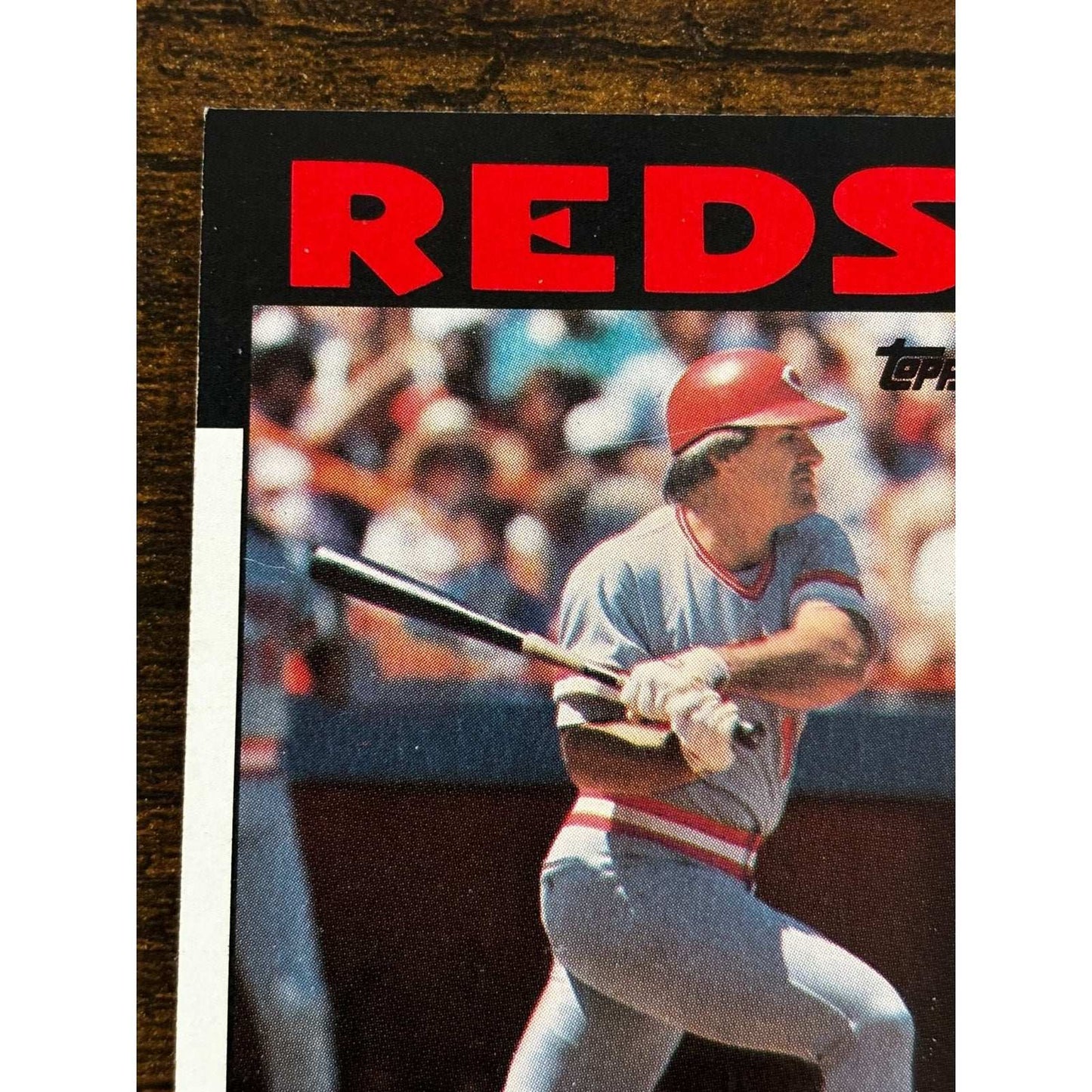 1986 TOPPS #1 PETE ROSE CINCINNATI REDS Baseball Card