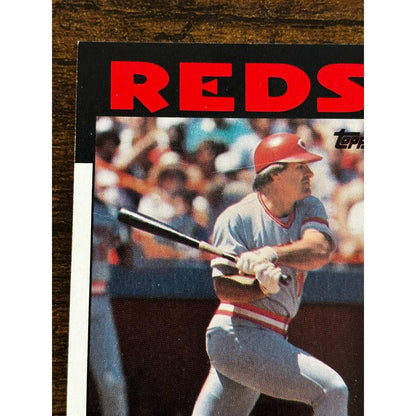 1986 TOPPS #1 PETE ROSE CINCINNATI REDS Baseball Card