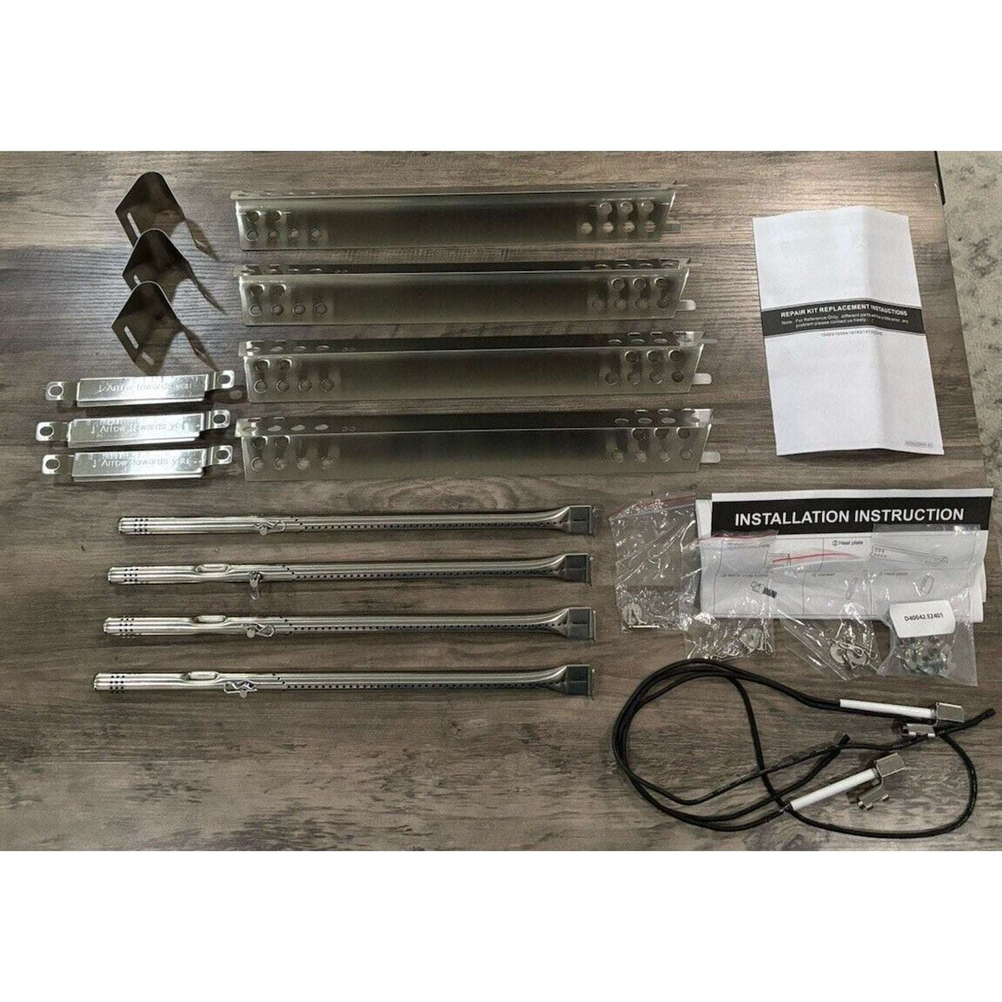 Hisencn Grill Replacement Set Parts for Charbroil Performance 4 Burner Grills