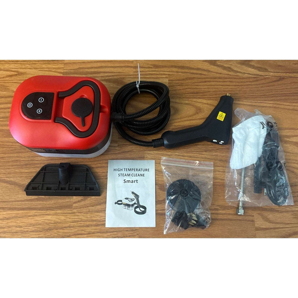 2500W High Temp/Pressure Steam Cleaner, 6 Adjustable Levels, 15s Heat-Up, 1.2L