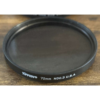 3x Tiffen 72mm Wide Angle Haze 1, ND 0.3, 812 Warming & 1x SINEX SOFTONE Filters