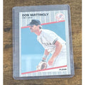 1989 FLEER #258 DON MATTINGLY - YANKEES - From Pack to Sleeve - MLB Baseball