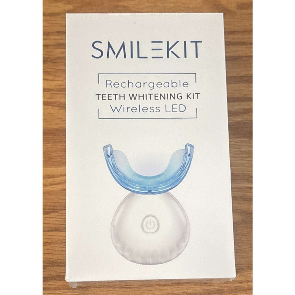 Smile Kit Rechargeable Teeth Whitening Kit At Home Wireless Led Light New Sealed