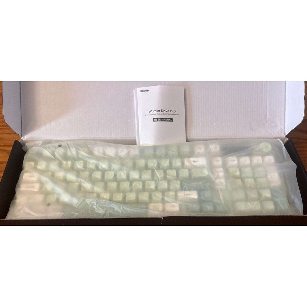 Womier DK98Pro 96% Wireless Tri-Mode RGB Smart Membrane Keyboard MultiMedia Knob