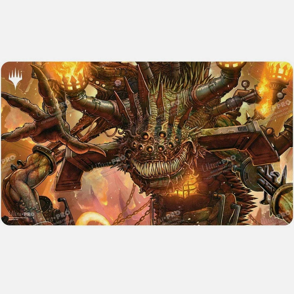 Ultra Pro Magic The Gathering MTG Duskmourn Overlord of the Boilerbilges Playmat