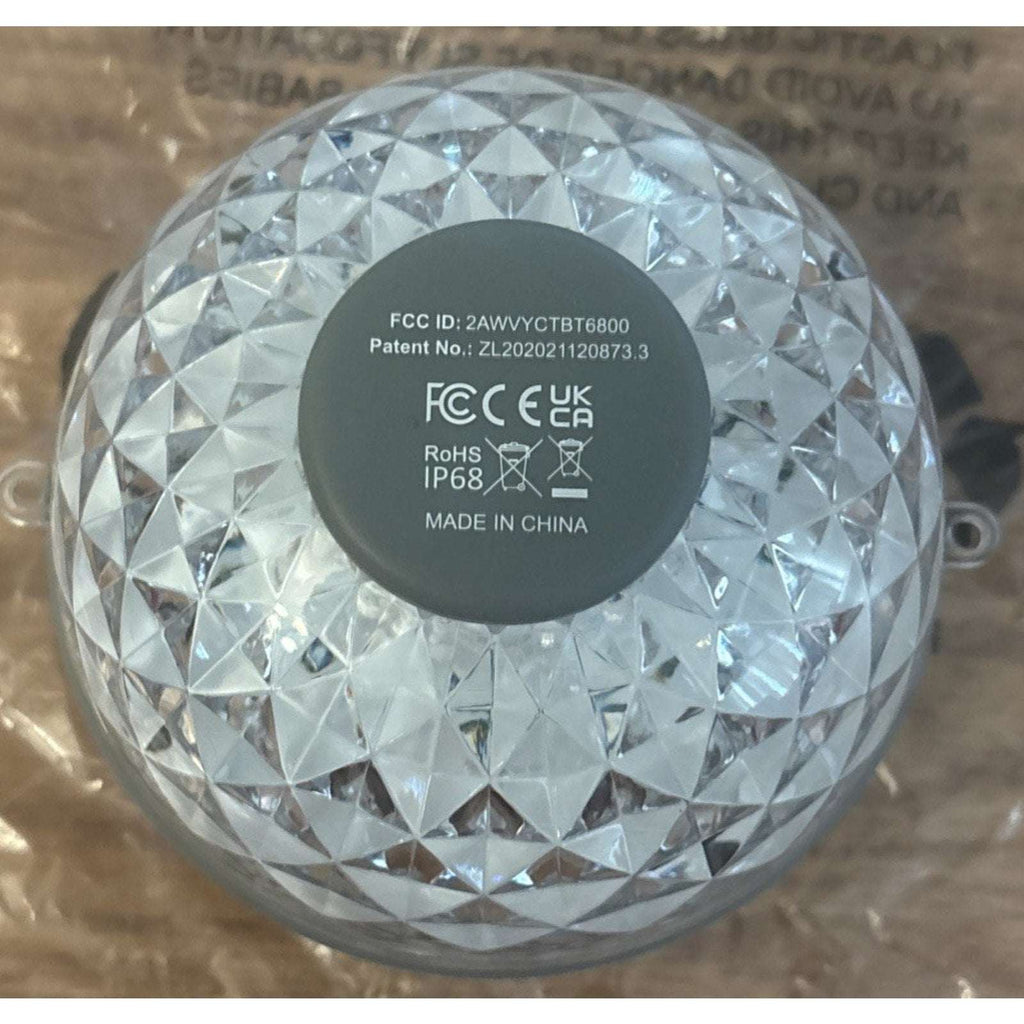 Waterproof Floating Bluetooth Pool Speaker with Colorful Underwater LED Lights